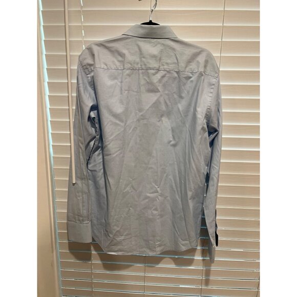 Bugatchi Stitched Button Up Dress Shirt - Size M - Picture 4 of 4